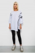 Футболка женская с принтом, цвет белый, 244R4007 - фото № 1