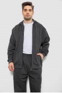 Спортивный костюм мужской на флисе, цвет серый, 244R917 - фото № 1