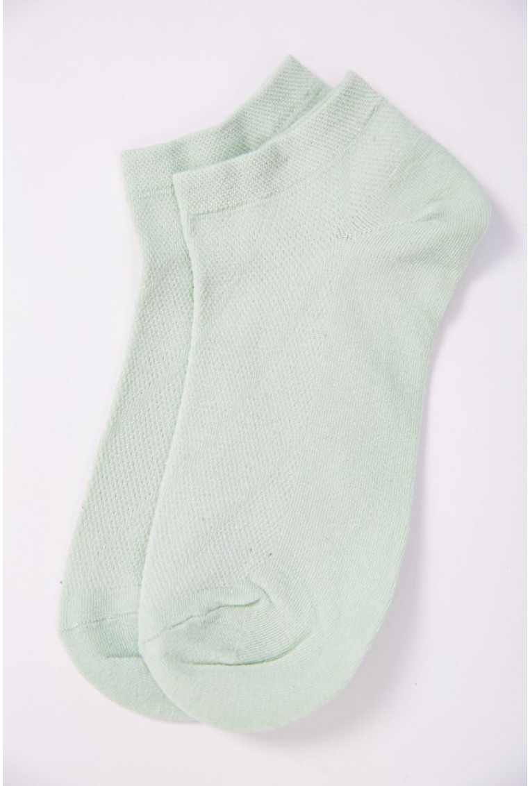 Купить Женские короткие носки оливкового цвета 151RB2202 - Фото №1