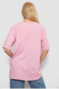 Футболка женская с принтом, цвет розовый, 244R3005 - фото № 3