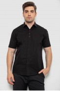 Сорочка чоловіча, колір чорний, 186R7326 - фото № 0