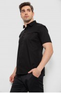 Сорочка чоловіча, колір чорний, 186R7326 - фото № 2