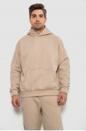 Спортивный костюм мужской на флисе  -уценка, цвет бежевый, 238R58573-U - фото № 1