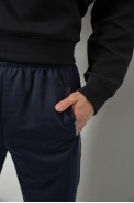 Спортивные штаны мужские однотонные, цвет синий, 244R41740 оптом - фото № 4