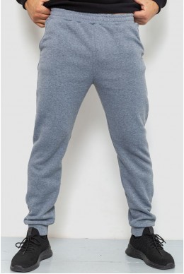 Спортивні чоловічі штани на флісі  уцінка, колір світло-сірий, 238R56848-U