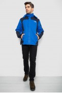 Куртка мужская демисезонная с капюшоном, цвет синий, 244RZ-2512AL - фото № 1