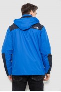 Куртка мужская демисезонная с капюшоном, цвет синий, 244RZ-2512AL - фото № 3