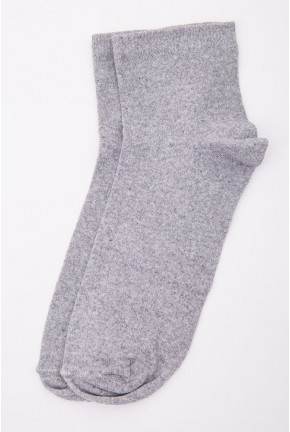 Однотонні чоловічі шкарпетки, світло-сірого кольору, 167R307-1