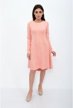 Платье женское, цвет персиковый, 112R467