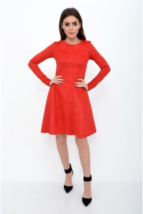 Платье женское, цвет красный, 112R467