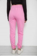 Спортивные штаны женские, цвет розовый, 238R5052 - фото № 3