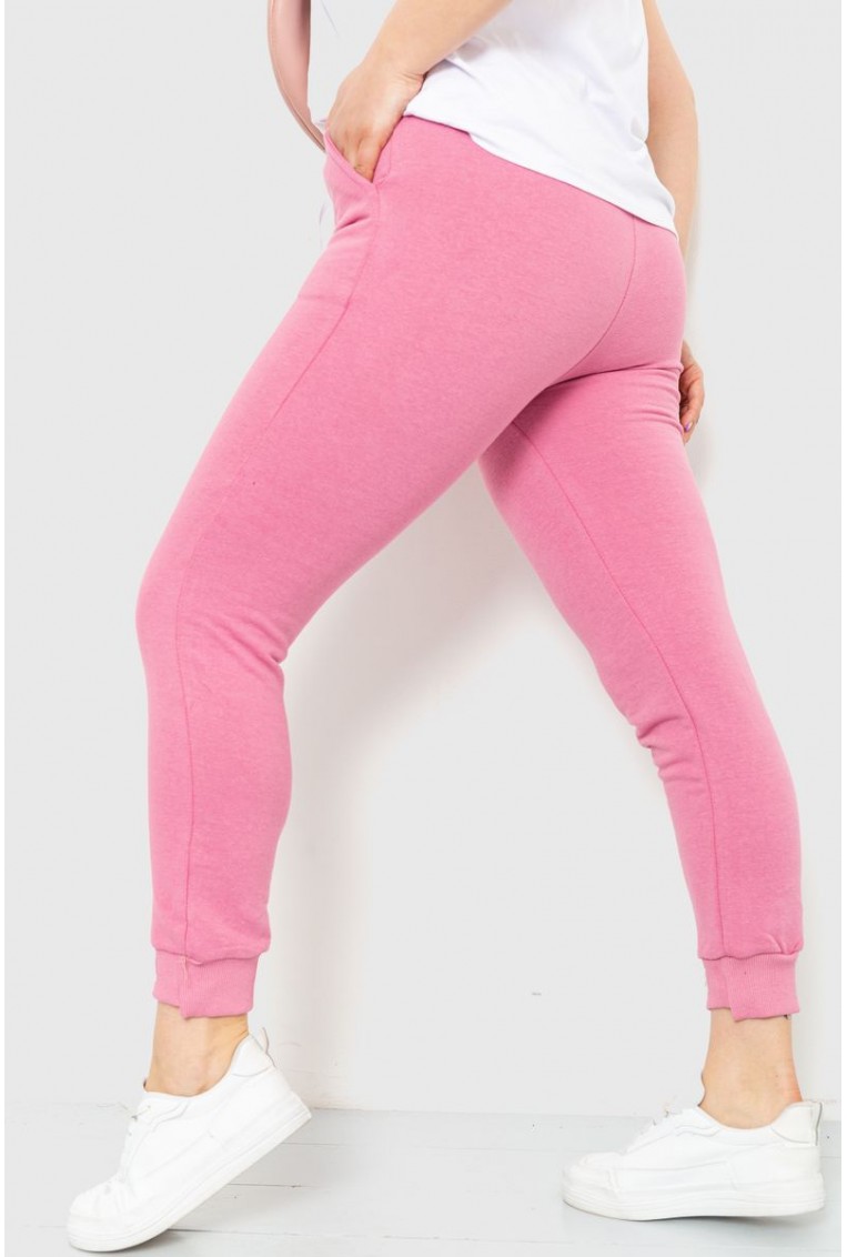 Купить Спорт штаны женские демисезонные, цвет розовый, 226R027 - Фото №3