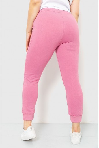 Купить Спорт штаны женские демисезонные, цвет розовый, 226R027 - Фото №4