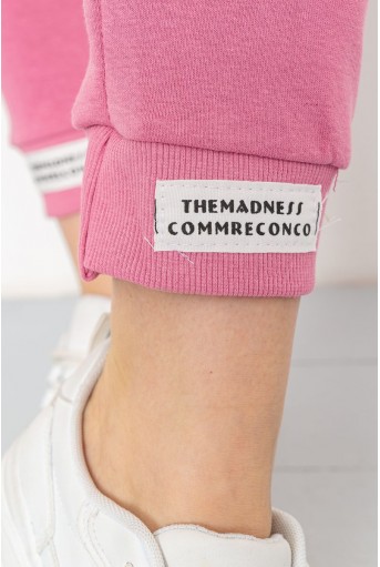Купить Спорт штаны женские демисезонные, цвет розовый, 226R027 - Фото №5