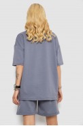 Костюм жіночий повсякденний, колір світло-сірий, 241R5004 - фото № 3