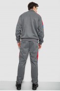 Спортивный костюм мужской двухнитка  -уценка, цвет серый, 129R5215-U-2 - фото № 3