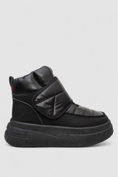 Дутики женские зимние на меху, цвет черный, 248RLM10