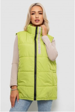 Жилет жіночий демісезонний  -уцінка, колір фісташковий, 257R95-U-2