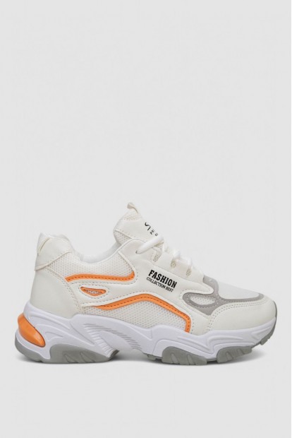 Кроссовки женские демисезонные, цвет белый, 244R22-35