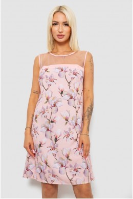 Платье ткань софт, цвет персиковый, 230R1510