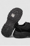 Кроссовки женские, цвет черный, 248RA140 оптом - фото № 4