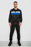 Спортивный костюм мужской двухнитка, цвет черный, 244R9167 - фото № 0