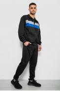 Спортивный костюм мужской двухнитка, цвет черный, 244R9167 - фото № 2