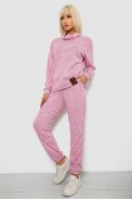 Костюм жіночий повсякденний, колір рожевий, 257R123 - фото № 2