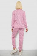 Костюм жіночий повсякденний, колір рожевий, 257R123 - фото № 3