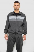 Спортивний костюм чоловічий двонитка, колір сірий, 244R9167 - фото № 1