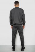 Спортивний костюм чоловічий двонитка, колір сірий, 244R9167 - фото № 3