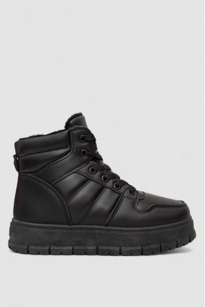 Кроссовки женские зимние, цвет черный, 248RBL2