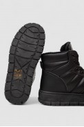 Кросівки жіночі зимові, колір чорний, 248RBL2 - фото № 4
