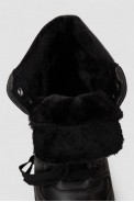 Кросівки жіночі зимові, колір чорний, 248RBL2 - фото № 5