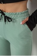 Спортивні штани жіночі, колір м'ятний, 238R345 - фото № 4