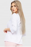 Блуза класична  -уцінка, колір білий, 230R152-U-7 - фото № 3