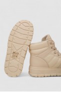 Кросівки жіночі зимові, колір бежевий, 248RBL2 - фото № 4