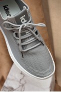 Кросівки чоловічі текстиль, колір світло-сірий, 243R779-1 оптом - фото № 1