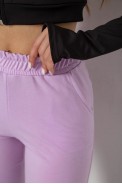 Спортивні штани жіночі, колір бузковий, 238R345 - фото № 4