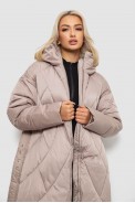 Куртка женская зимняя  -уценка, цвет бежевый, 244R5618-U оптом - фото № 1