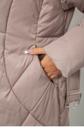 Куртка женская зимняя  -уценка, цвет бежевый, 244R5618-U оптом - фото № 6