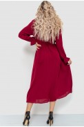 Ошатне плаття  уцінка, колір бордовий, 204R601-U-16 - фото № 3