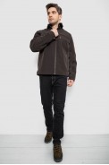 Куртка мужская демисезонная, цвет темно-коричневый, 244R1128 оптом - фото № 1