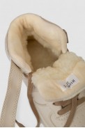 Кроссовки женские зимние на меху, цвет бежевый, 248RH1040-5 - фото № 5