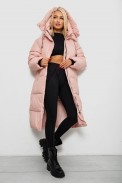 Куртка жіноча зимова  -уцінка, колір рожевий, 244R667-U-1 - фото № 2