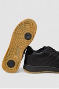 Кроссовки мужские зимние на меху, цвет черно-бежевый, 248RH201 - фото № 10