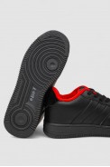 Кроссовки мужские зимние на меху, цвет черно-красный, 248RH201 - фото № 4