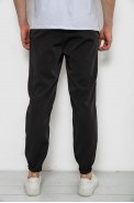 Спортивні штани чоловічі на флісі  -уцінка, колір чорний, 238R58629-1-U-1 - фото № 3
