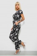 Костюм женский повседневный с принтом, цвет черный, 257R815 - фото № 2