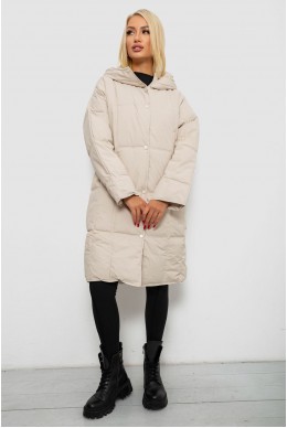 Куртка женская зимняя  -уценка, цвет светло-бежевый, 244R8832-U